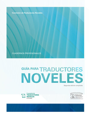 cover image of Guía para traductores noveles